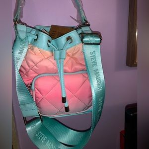 Steve Madden BRivera Ombré Bucket Bag NWT